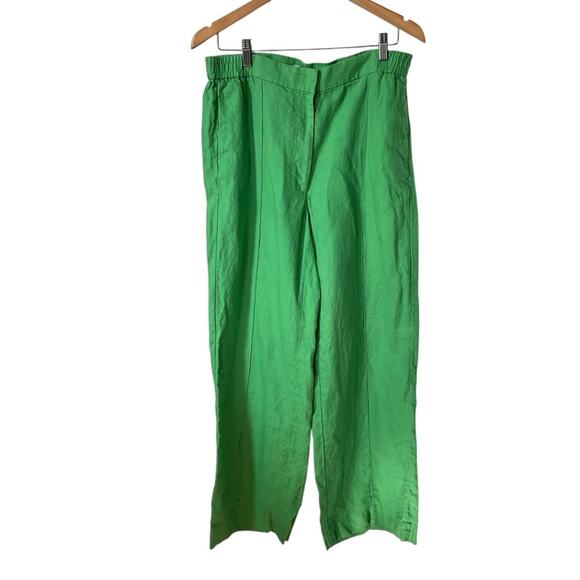 COS 100% linen wide leg trousers - Picture 2 of 9